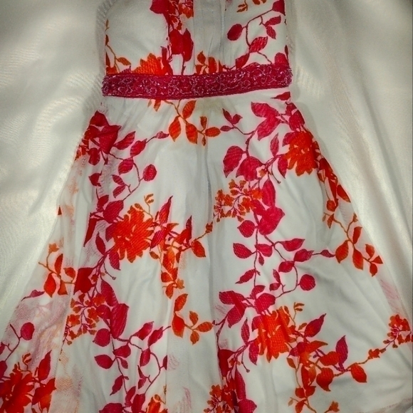 SPEECHLESS floral sequin dress girls size 12 - Picture 2 of 12